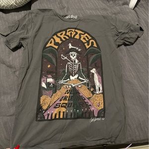 Subtle dust pirates shirt